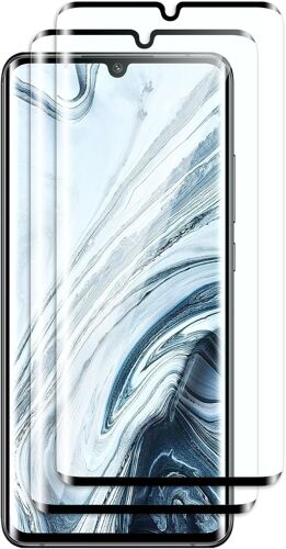 JGD-[2 Pièces Verre Trempé Pour Xiaomi Mi Note 10/Note 10 Pro/Note 10 Lite,Sans Bulles,9H Dureté,Anti-Rayures,3D Couverture Complète,HD Film Protection Ecran