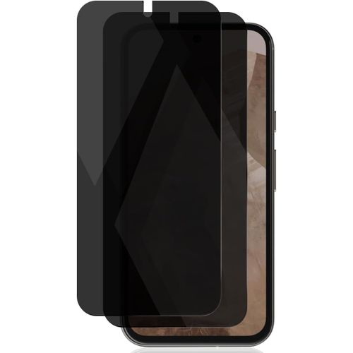 CAUC-Verre Trempé pour Google Pixel 8a Protection d'écran. Confidentialité, 9H Anti-Rayures, 2 Pièces Pixel 8a Protection d'écran Anti Espion. pour Pixel 8a Verre Trempé Protecteur