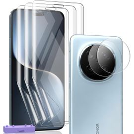 Protection Compatible Avec Google Pixel 6 Pro, Google Pixel 6 Pro Protection Écran Film Tpu Flexible Pas En Verre Trempé 3 Pièces Et Google Pixel 6 Proverre Trempé D'objectif 2 Pièces. Hd