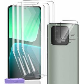 Protection Compatible Avec Google Pixel 6 Pro, Google Pixel 6 Pro Protection Écran Film Tpu Flexible Pas En Verre Trempé 3 Pièces Et Google Pixel 6 Proverre Trempé D'objectif 2 Pièces. Hd