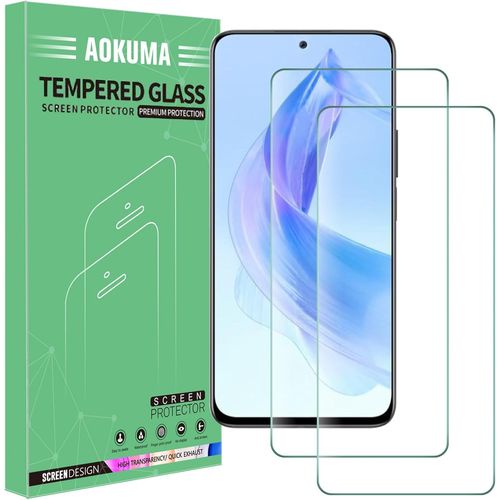 Honor 90 Lite Verre Trempé, [Lot De 2] Verre Trempé Honor 90 Lite [0.26mm] [Extrêmement Résistant Aux Rayures] [Haute Définition][Facile À Installer] Protections D'écran