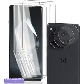 Protection Compatible Avec Google Pixel 6 Pro, Google Pixel 6 Pro Protection Écran Film Tpu Flexible Pas En Verre Trempé 3 Pièces Et Google Pixel 6 Proverre Trempé D'objectif 2 Pièces. Hd