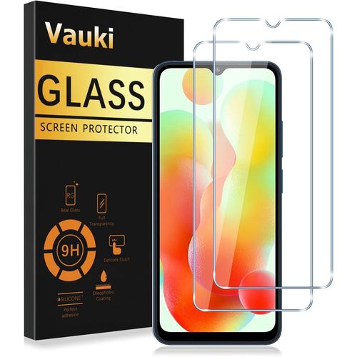 Trahoo-[Lot De 2 Verre Trempé Pour Xiaomi Redmi 12c,Film De Protection Écran,Dureté 9h,Ultra Hd Transparent,Anti Rayures,Sans Bulles,Vitre Protecteur D'écran Compatible Avec Xiaomi Redmi 12c 6.71