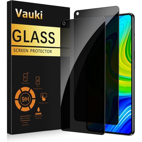 Kal-Verre Trempé Pour Xiaomi Redmi Note 9 4g Anti Espion 2 Pièces,Anti-Espion Film De Protection D'écran,Dureté 9h,Anti-Rayures,Sans Bulles,Anti-Spy Privacy Protecteur Vitre Pour Redmi Note 9 4g