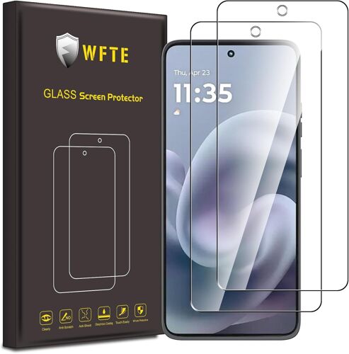 [Pack Of 2 Tempered Glass For Moto G86 Power, 0.26 Mm Screen Protector With 99% High Transparency, Anti-Fingerprint Screen Protector With 9h Hardness Glass