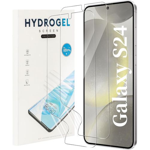 2 Pièces Protection Écran Pour Samsung Galaxy S25/Galaxy S24, Anti-Rayure Films De Protection En Tpu Flexible Avec Cadre D'installation, Couverture Complète Et Haute Sensibilité Tactile