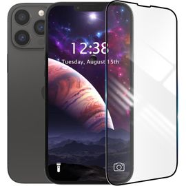 Kal-Lot De 3 Films De Protection D'écran En Verre Trempé Pour Iphone 7 Plus/Iphone 8 Plus Dureté 9h Transparence Incassable Sans Bulles Anti-Traces De Doigts Bord Noir