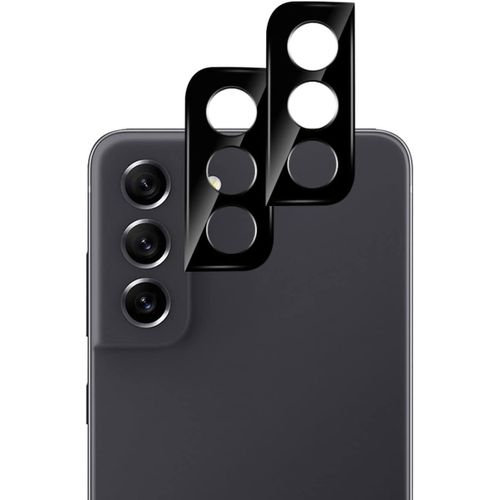 Protecteur En Verre Trempé Pour Caméra Samsung Galaxy S21 Fe - 9h Résistant, Couverture Totale, Ultra-Mince Hd, Anti-Bulles & Anti-Traces - 2 Pièces Noir