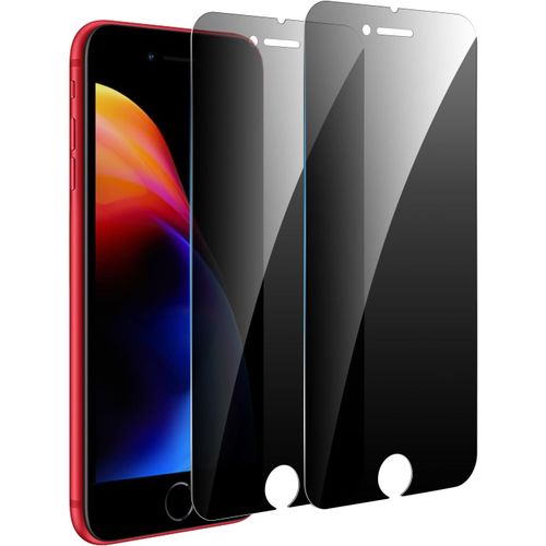 Kal-¿2 Pièces¿ Verre Trempé Protection Écran Anti-Espion Pour Iphone 7/8 Plus,Film De Protection En Verre Trempé, Anti-Espion,Dureté 9h