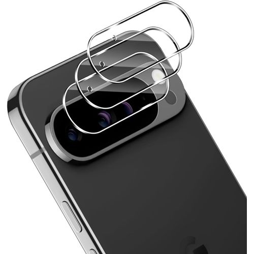 3 Pièces Caméra Arrière Protecteur Pour Google Pixel 9 Pro 5g Verre Trempé,Dureté 9h Anti Rayures Hd Caméra Protecteur Film
