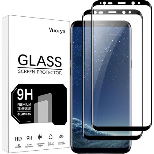Lot De 2 Verre Trempé Pour Samsung Galaxy S8 Plus/S8+ Protection Écran 9h Dureté Vitre Film Résistant Aux Rayures Hd Ultra Transparent Pour Galaxy S8 Plus