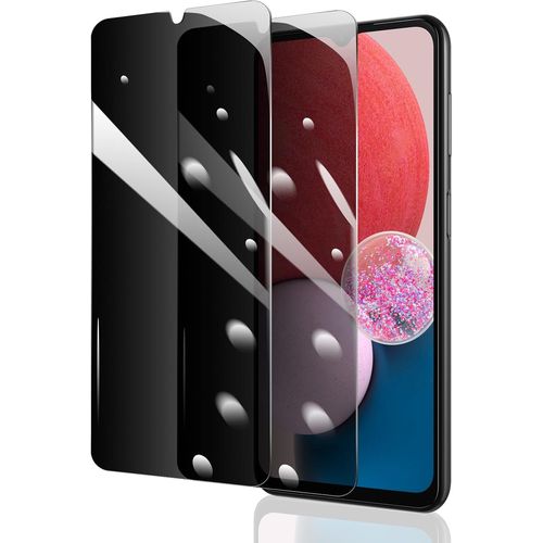 Pack De 2 Verres Trempés Anti-Espion 9h Pour Samsung Galaxy A13/A23/A12/A03/A03s/A04/A04s/A32 5g - Protection Vie Privée 30°, Anti-Rayures, Sans Bulles, Bords 2.5d