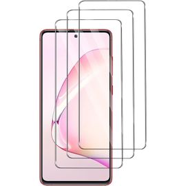 Lot De 3, Verre Trempé Compatible Avec Samsung Galaxy Note 10 Lite, Film Protection Écran - Anti Rayures - Sans Bulles D'air -Ultra Résistant (Hd Ultra Transparent) Pour Galaxy Note 10 Lite