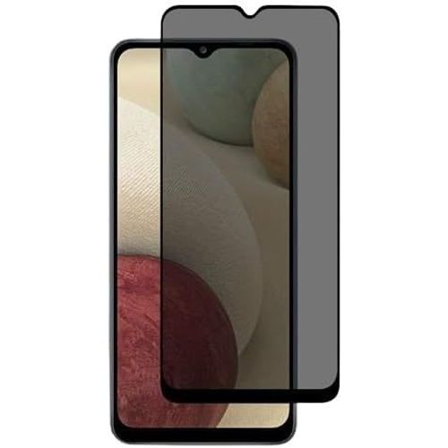 Film De Protection D'écran En Verre Trempé Anti Espion Compatible Avec Samsung Galaxy A12 [Anti Privacy] Full Cover Hard Protection D'écran En Verre Blindé