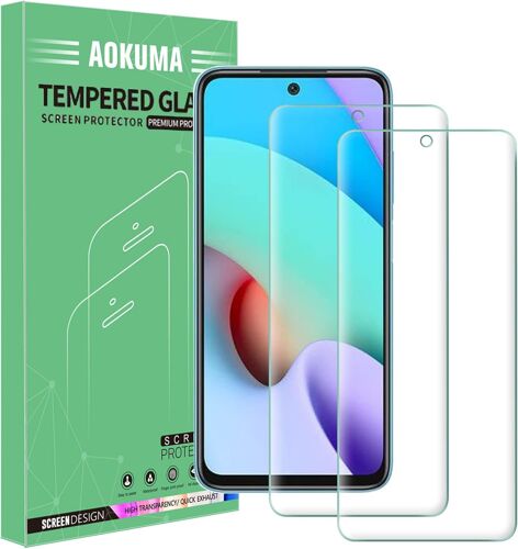 Pour Xiaomi Redmi 10 2022 Verre Trempé. [Lot De 2] Verre Trempé Xiaomi Redmi 10 2022 [0.26mm] [Extrêmement Résistant Aux Rayures] [Haute Définition][Facile À Installer] Protections D'écran