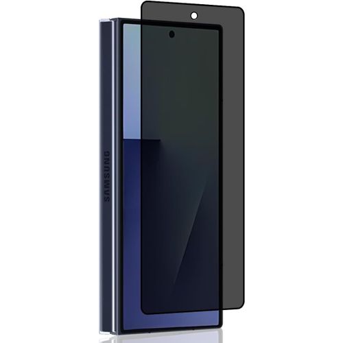 Khkui-Anti-Espion Verre Trempé Pour Samsung Galaxy Z Fold 7, Film Protection Écran, Couverture Complète, Ultra Haute Dureté 9h, Anti-Rayure Privacy Protecteur D'écran Pour Galaxy S25 Edge