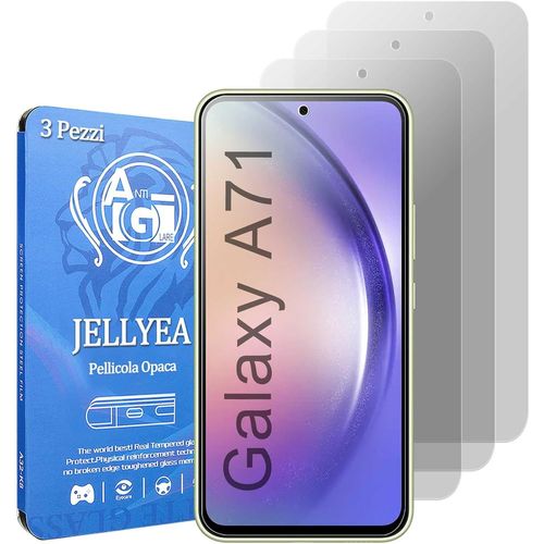 Film Mat Pour Samsung Galaxy A71 [3-Pièces] Verre Trempé Anti-Reflets Anti-Rayures 9h Film De Protection Pour Galaxy A71 4g/5g, 6,7""[Tre892420]