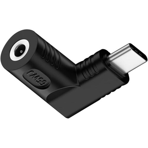 Tianyi-Adaptateur De Charge Avec Prise Jack Cc 4,8 X 1,7 Mm Vers Usb-C Type-C Coudée À 90 Degrés Pour Ordinateur Portable Et Téléphone