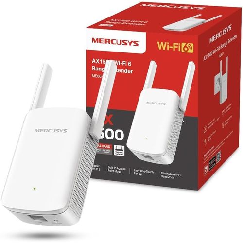 ME60X WiFi Repeater 6, AX1500 Mbps WiFi Amplifier, Powerful WiFi Repeater, Compatible with Internet Boxes, Enjoy Without Changing Your Box