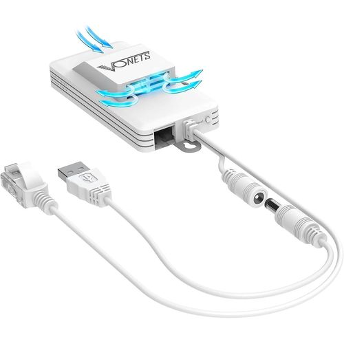 lbgwp60-Vap11Ac Mini Pont Wifi Bridge 2,4 Ghz + 5 Ghz Wifi Vers Ethernet Avec 1200 Mbps, Couverture De Signal Wifi, Haute Puissance, Hotspot Wifi, Portable Pour Caméra Ip/Imprimante/Appareils Médicau