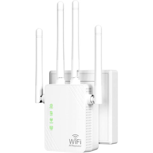ChenQuanSarl-Amplificateur De Signal Wi-Fi Pour Jusqu'À 5000 Sq.Ft Et 56 Appareils, Amplificateur À Grande Portée Et Port Ethernet, Point D'Accès, Configuration À 1 Bouton, Compatible Alexa