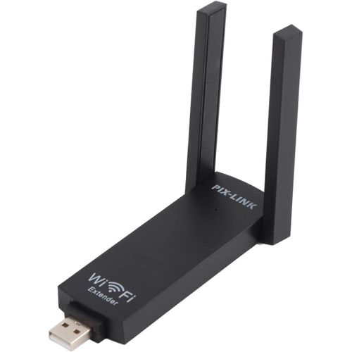 SUBZONAL-Extension de Signal WiFi, Portable extérieur 300M Double antenne USB WiFi amplificateur de Plage de Signal WiFi répéteur sans Fil amplificateur AP