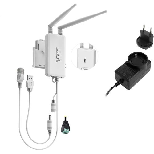 lbgwp60-Vap11S Wifi Routeur Sans Fil Wifi Répéteur Wifi Hotspot Extender Amplificateur De Signal 2 Ports Rj45 Pour Appareils Réseau Dvr Plc Avec Adaptateur Secteur 12V/1A