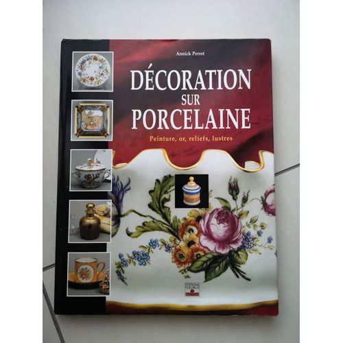 Deco Sur Porcelaine Peinture Or Reliefs Lustres
