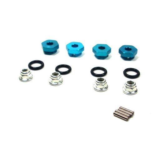 Carson 500405445 ? Modélisme Accessoires?: X10eb/T Aluminium Cylindre De Mitnehmer, Lot De 4-Carson