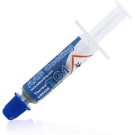 Thermal Grease 1-0,5G - 4.8 W/Mk - Une Pâte Thermique Silver En Silicone Non Corrosive Qui Non Conductive Pas Le Courant Électrique, Pâte Thermique Pour Pc[Z363]