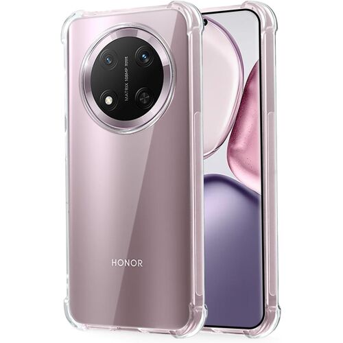 KAL-Coque Pour Honor Magic 7 Lite 5G 6,78 Pouces, Transparente Anti-Jaunissement Telephone Case Mince Étui, Antichoc Anti-Rayures Souple Tpu Bumper Protection Housse Pour Honor Magic 7 Lite 5G
