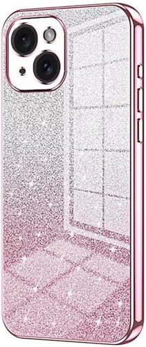 KAL-Coque Pour Honor 400 5G, Ultra Mince Élégant En Silicone Souple Dégradé De Couleur Brillante Motifs Carte Design Housse Antichoc Transparent Tpu Étui - Rose