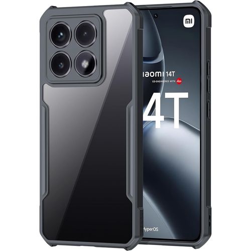 Coque Pour Xiaomi 14t, Protection D'appareil Photo De Haute Qualité, Antichoc Et Anti-Rayures, Bord En Tpu Souple + Coque Arrière En Pc Pour Xiaomi 14t[Z1868]