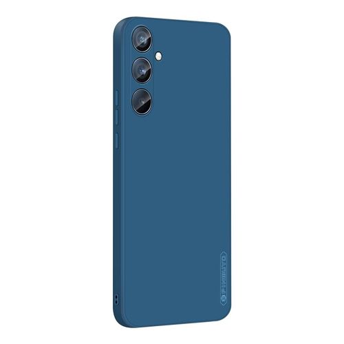 Coque Tpu En Silicone Liquide Pinwuyo Pour Samsung Galaxy A56 5g, Bleu