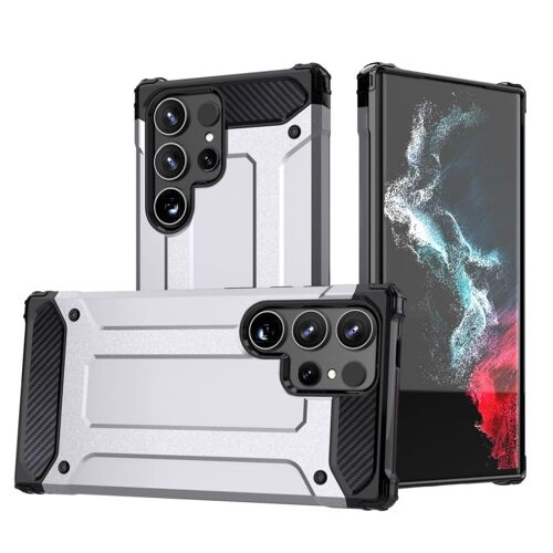 Coque Tpu Magic Armor Pour Samsung Galaxy S24 Ultra 5g, Argent
