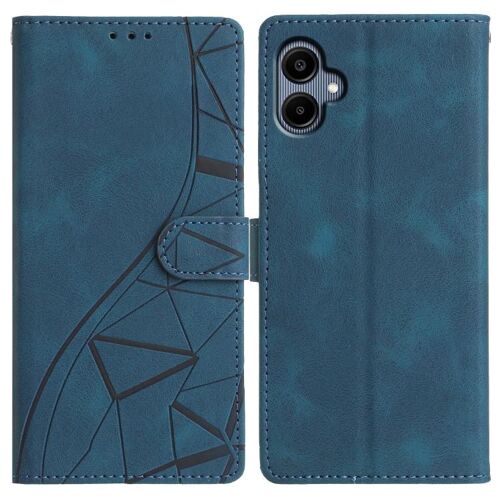 Étui En Cuir Triangulaire Pour Samsung Galaxy A07, Bleu