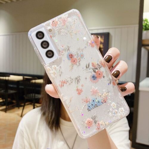 Coque Floral En Tpu Pour Samsung Galaxy S23+ 5g, Beau Bouquet