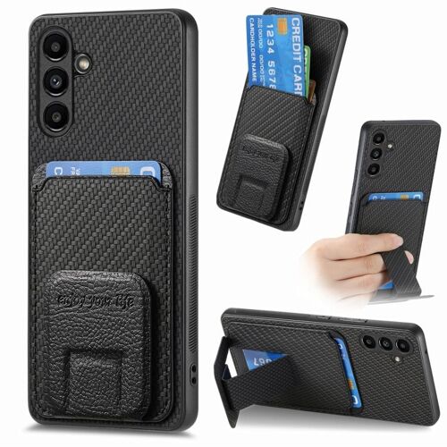 Étui En Fibre De Carbone Pour Samsung Galaxy S23 Fe 5g, Noir