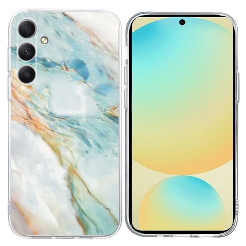 Coque Tpu Colorée Pour Samsung Galaxy S23 Fe 5g, Marbre