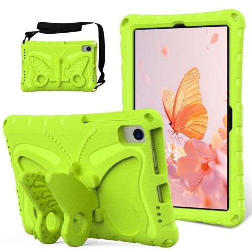 Étui EVA antichoc avec support pour Samsung Galaxy Tab S6 Lite 10.4 P610, Herbe verte