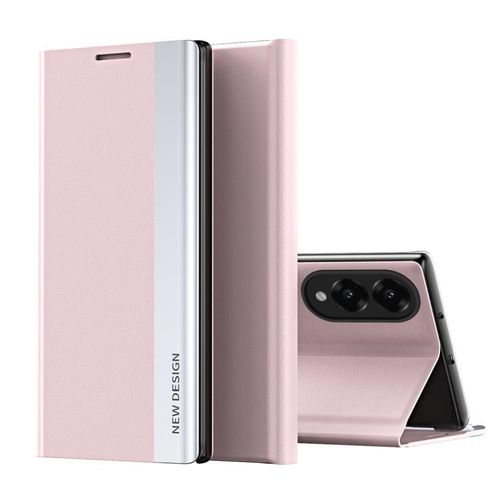 Étui En Cuir Électrolytique Pour Samsung Galaxy S25 Edge 5g, Rose
