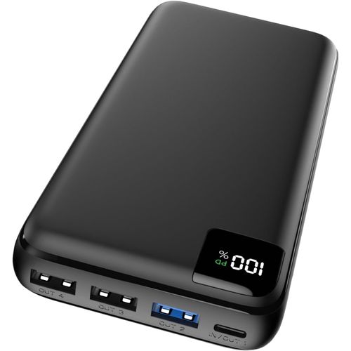Batterie Externe 27000mah Power Bank - 22.5w Chargeur Portable Pd Usb C Avec 4 Sorties Charge Rapide Compatible Avec Téléphone Tablette[Z1576]
