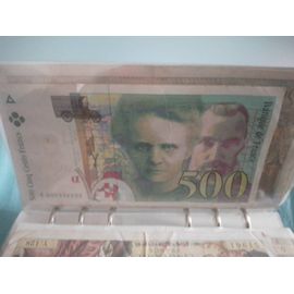 Billet 500 Francs Pierre Et Marie Curie 1994