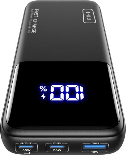 Kalanka-Batterie Externe, 20000mah 65w Fast Charging Power Bank For Phone & Laptop, Batterie Portable Usb C Input & Output Compatible Avec Macbook Steam Deck Ipad Iphone 17 16 15 14 Pro Max Samsung S