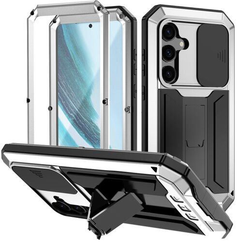 Étui Étanche R-Just Pour Samsung Galaxy S24+ 5g, Argent
