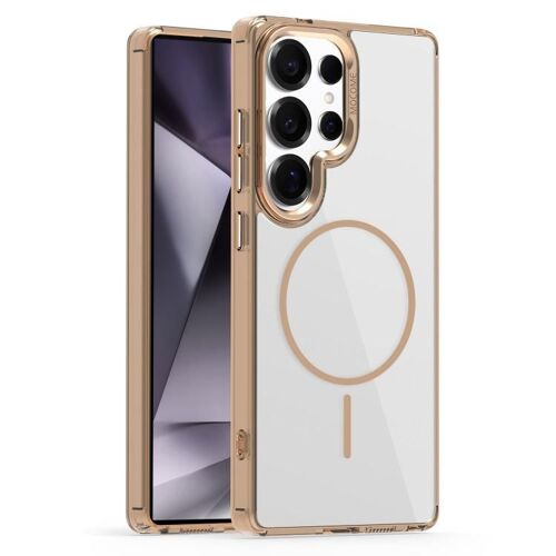 Coque Magsafe Star Shield Pour Samsung Galaxy S24 Ultra 5g, L'or Du Désert