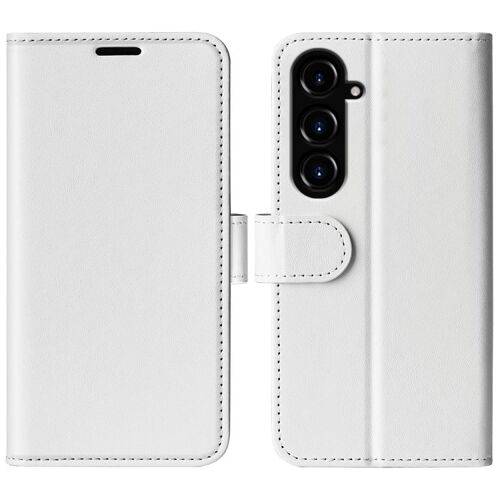 Étui En Cuir Texturé Pour Samsung Galaxy S23 Fe 5g, Blanc