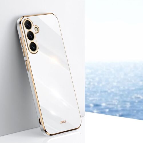 Coque Xinli 6d Tpu Pour Samsung Galaxy S25+ 5g, Blanc