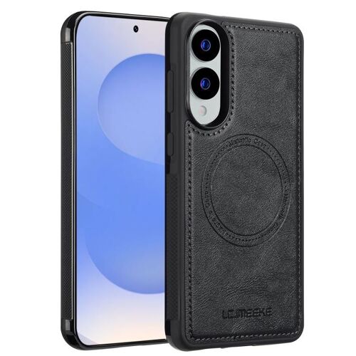 Coque Magsafe Pour Samsung Galaxy S25 Edge 5g - Lc.Imeeke, Noir