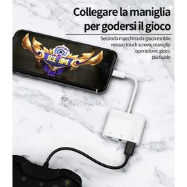 Adaptateur Lightning Usb 3.5 Casque Charge Rapide Câble Aux Pour Apple Iphone 14 13 12 Pour Ipad Écouteurs Jack Casquettes Accessoires Clé Souris Télécharger Photo Otg Chargeur Prise Répartiteur